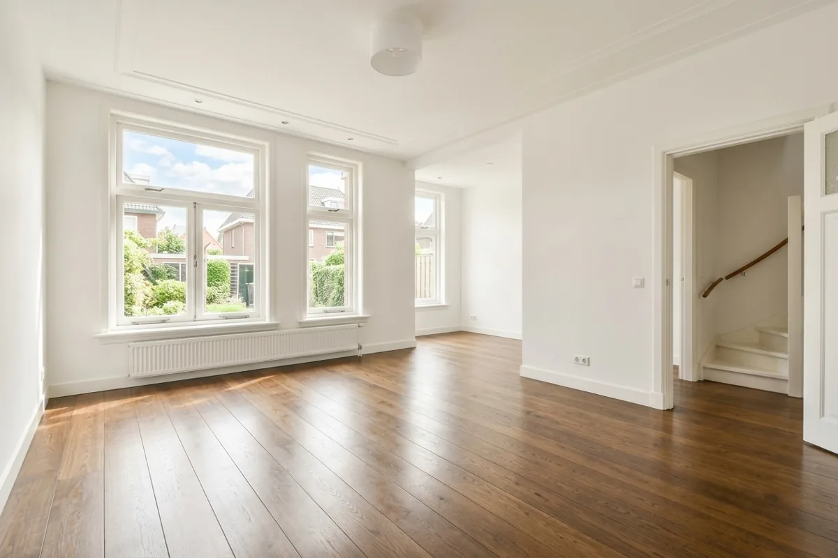 Bezemschoon opgeleverde woning na ontruiming door Keyo