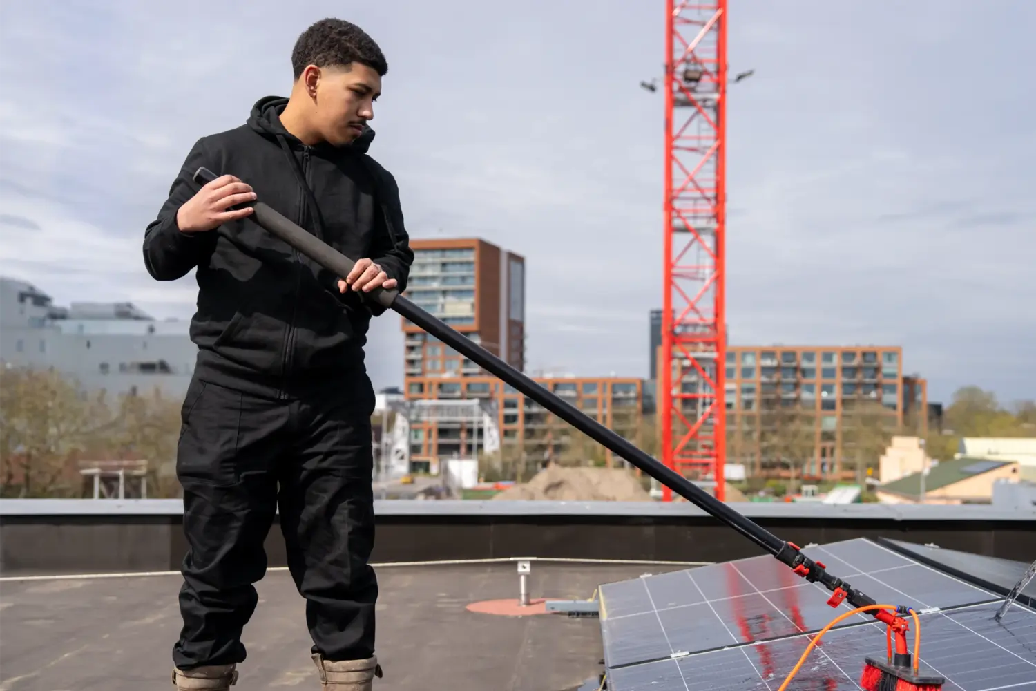 Opleveringsschoonmaak van een nieuwbouwpand door Keyo